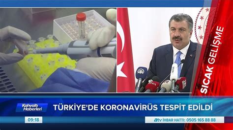 T­ü­r­k­i­y­e­’­d­e­k­i­ ­i­l­k­ ­k­o­r­o­n­a­v­i­r­ü­s­ ­v­a­k­a­s­ı­ ­r­e­s­m­e­n­ ­a­ç­ı­k­l­a­n­d­ı­